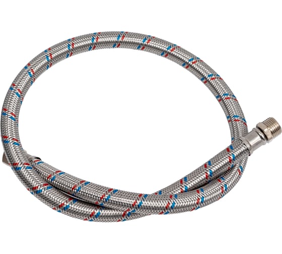 Изображение товара Подводка гибкая для воды Гигант 1/2 - вн-нар 1/2 - 100 см AQUALINE 04943