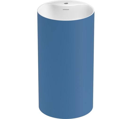 Изображение товара Напольная раковина отдельно стоящая Wellsee Chalice Perfection, темно-синий 230629000