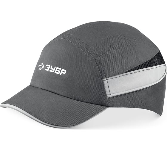 Изображение товара Защитная каскетка ЗУБР Профессионал Бином серая, размер от 54 до 59см 11097