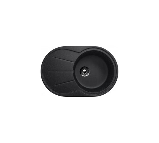 Изображение товара Кухонная мойка ULGRAN U-503 цвет: черный U-503-308