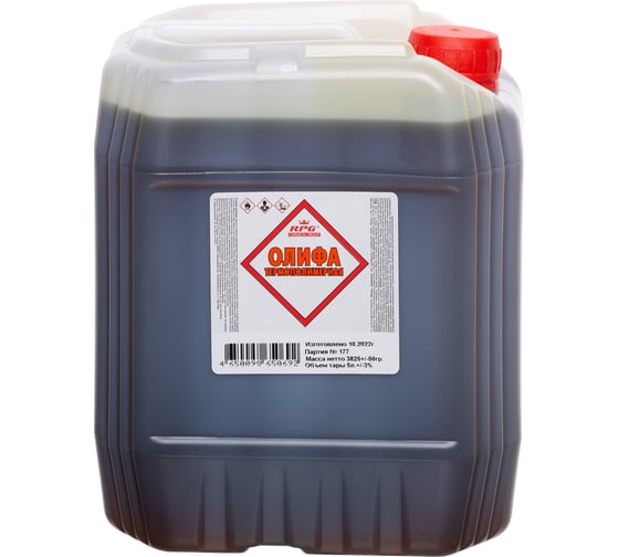 Изображение товара Олифа термополимерная RPG канистра 5 л. 4650098650692