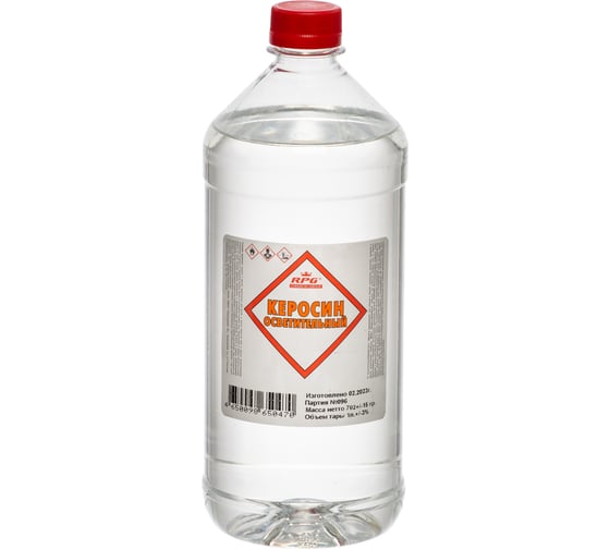 Изображение товара Керосин RPG осветительный, ПЭТ 1 л. 4650098650470
