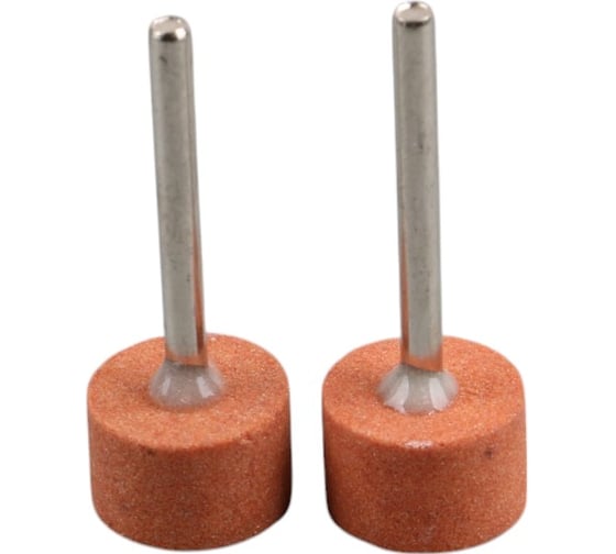 Изображение товара Круг абразивный шлифовальный на шпильке d 15,0x10,0x3,2мм P 120,, L 45мм, 2шт Gigant GGAS15