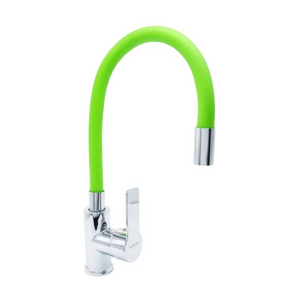 Изображение товара Смеситель для кухни DORON DC 2655GREEN-N с гибким изливом