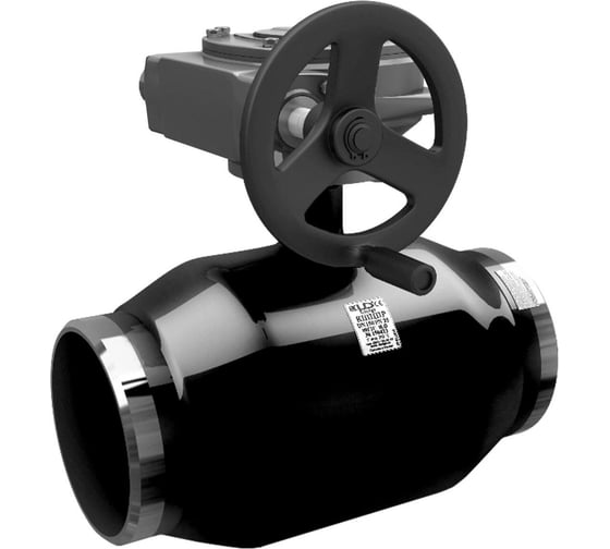 Изображение товара Кран шаровой стальной LD КШ.Ц.П.Р Ду300 Ру25 п/привар ред 300/250.025.Н/П.02 007-7826