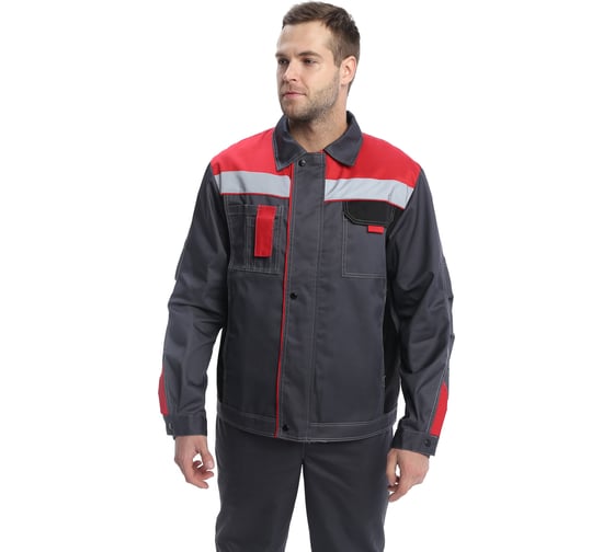 Изображение товара Куртка мужская летняя рабочая ИВАРУС Мир цвет серый, размер 60-62, рост 182-188 819 (60/182