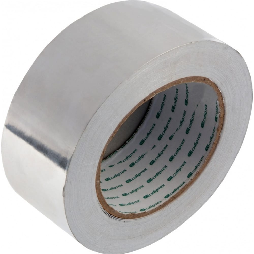 Алюминиевая клейкая лента СИБРТЕХ алюминиевая клейкая лента наноизол