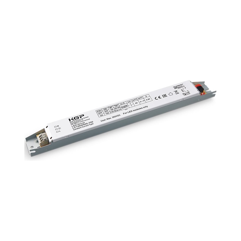 Изображение товара LED-драйвер KGP 150Вт AC-DC LC150W500-700 для светодиодных светильников