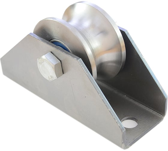 Изображение товара Ролик для ворот Rolik-Opt металл, d.65 мм, под трубу d.1", на платформе С3609