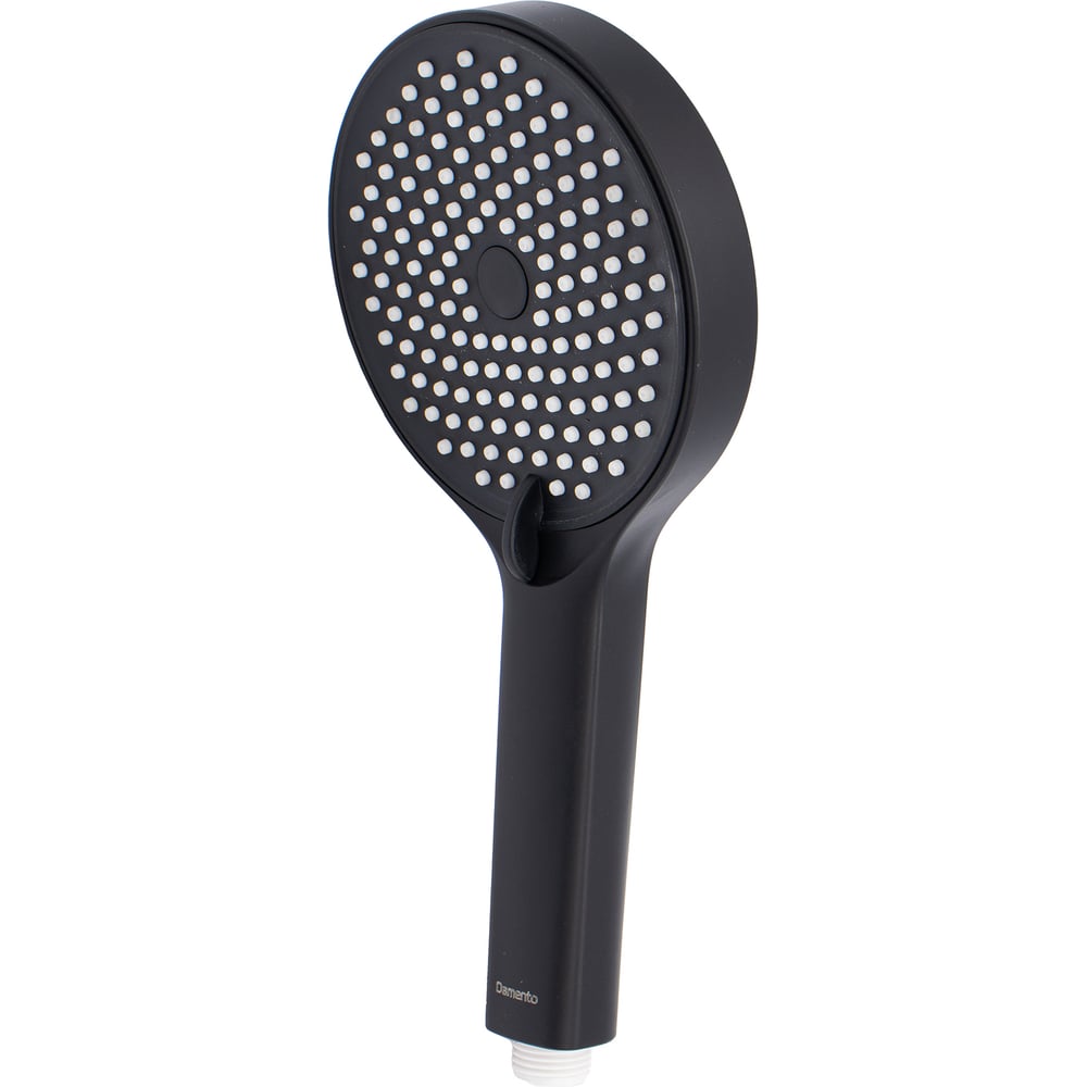 Изображение товара Лейка для душа Damento SD03.10B 3 режима черная хром 130 мм