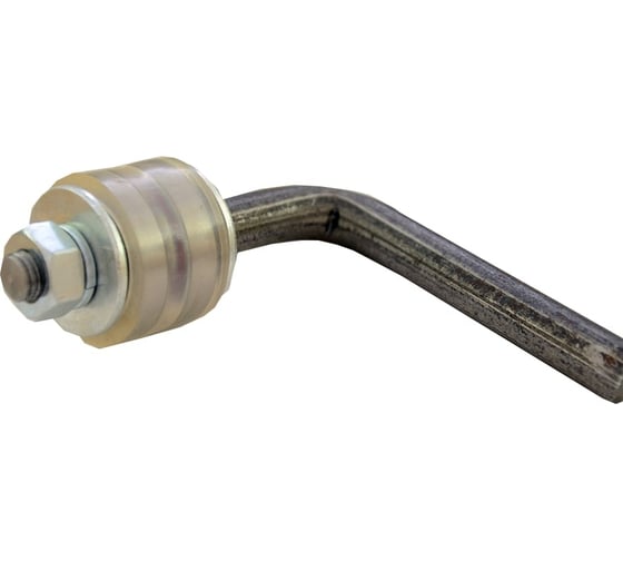 Изображение товара Поддерживающий ролик Rolik-Opt силикон, гнутый с подшипн. 100 К1005