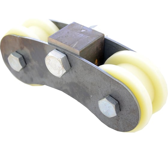 Изображение товара Роликовая каретка Rolik-Opt капролон, d.70 мм, под профильную трубу 20х20 мм К7002