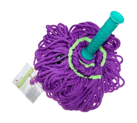 Изображение товара Сменная насадка EUROHOUSE к веревочной швабре из микрофибры 4830