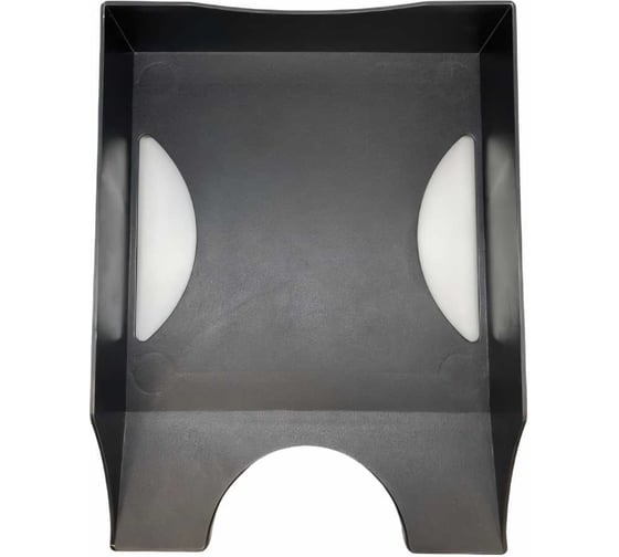 Изображение товара Горизонтальный лоток ОСКОЛПЛАСТ Лайт ЭКО черный 521-02