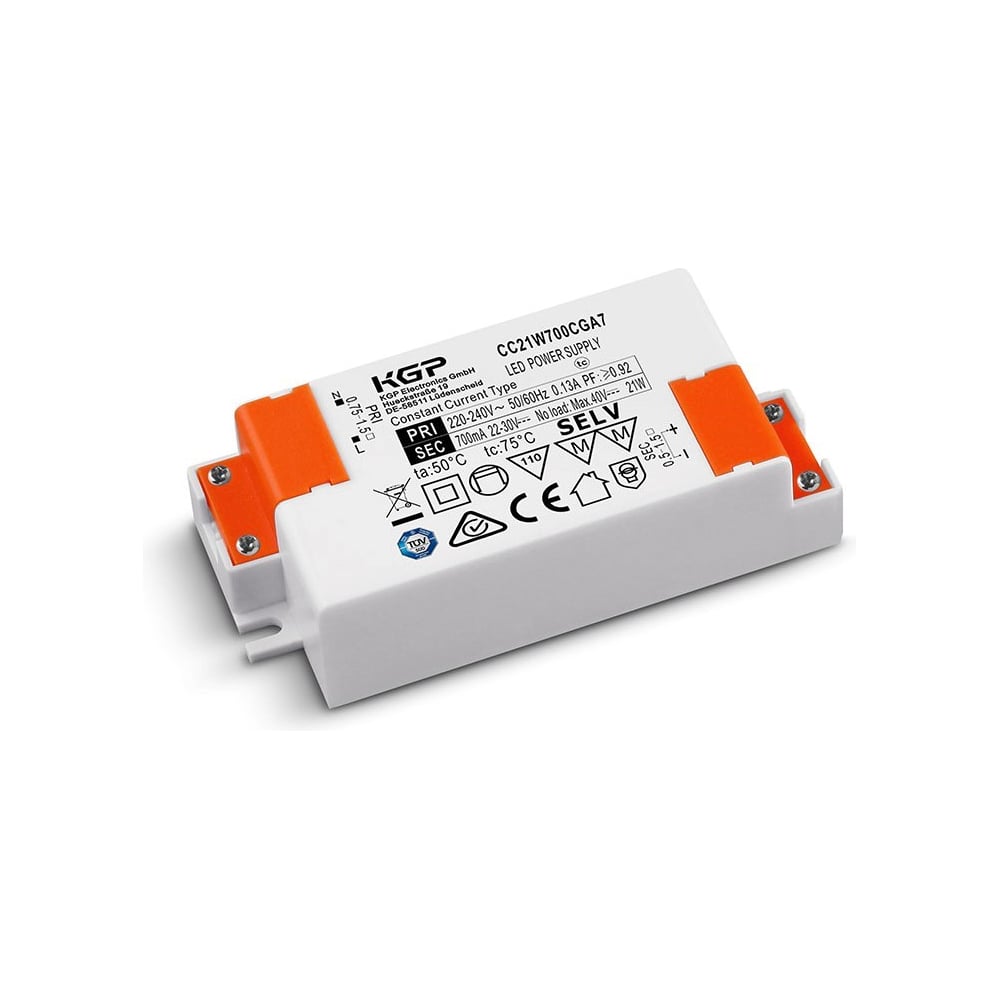 Изображение товара LED-драйвер KGP 9Вт AC-DC CC9W500CGA7 для светодиодных лент