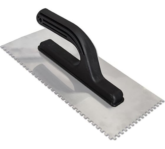 Изображение товара Гладилка DeltaRoll сталь, 130х280 мм, зуб 4х4 мм G44280