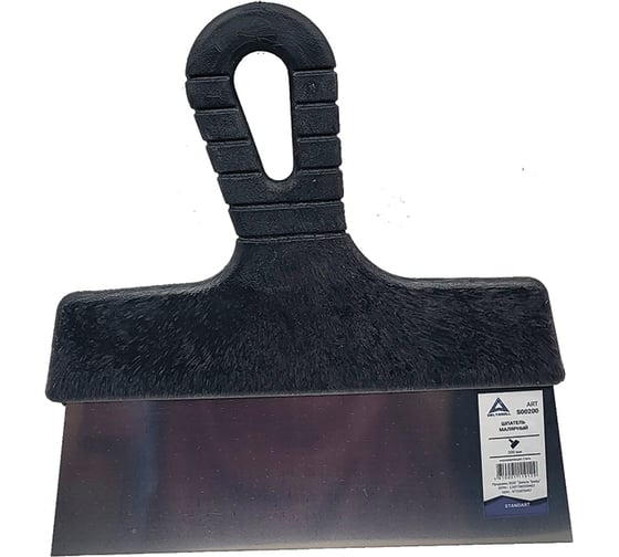 Изображение товара Шпатель для гипса DeltaRoll нержавейка, 200 мм S00200