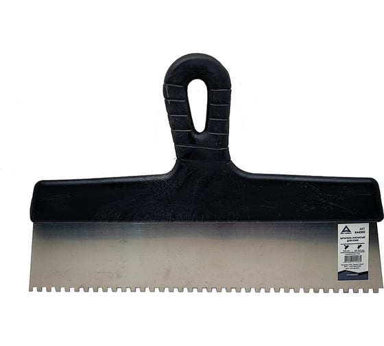 Изображение товара Шпатель для клея DeltaRoll 300 мм, зуб 4х4, нержавейка S44300