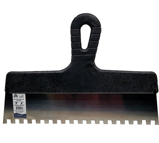 Изображение товара Шпатель для клея DeltaRoll 300 мм, зуб 8х8, нержавейка S88300