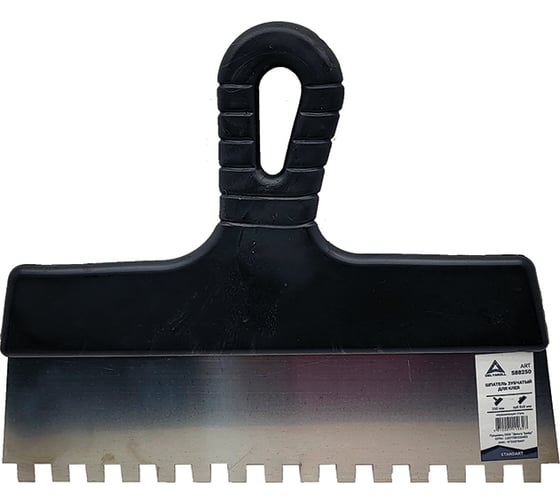 Изображение товара Шпатель для клея DeltaRoll 250 мм, зуб 8х8, нержавейка S88250