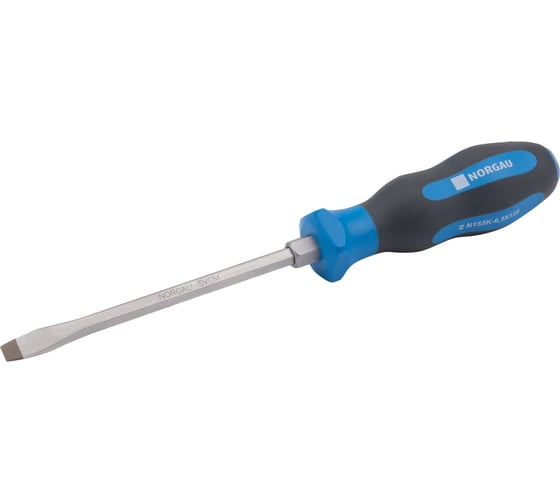 Изображение товара Шлицевая отвертка с ударным наконечником NORGAU N155K-6,5x125 062012265