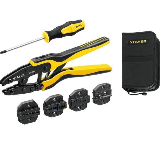 Изображение товара Пресс-клещи для кабельных наконечников STAYER SP-4M 45445