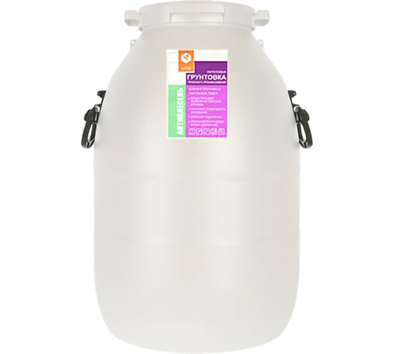 Изображение товара Грунтовка глубокого проникновения APIS Антиплесень, розовый, бидон 50 кг 4665296514233