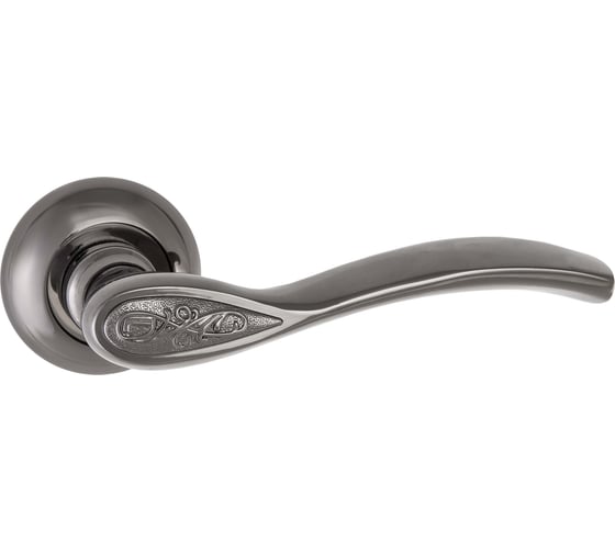 Изображение товара Дверная ручка Ренц Флория черный никель INDH 17-08 BN