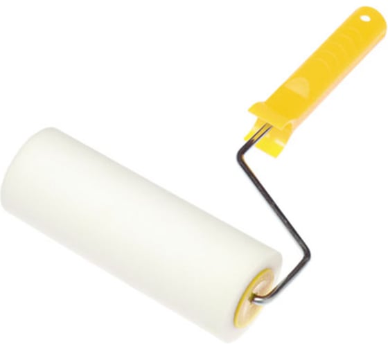 Изображение товара Малярный валик РемоКолор с рукояткой Мольтопрен, ось 6мм, D40мм, 240мм, 04-0-002