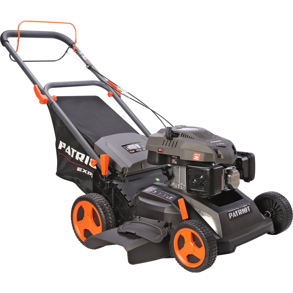 Изображение товара Профессиональная бензиновая газонокосилка Patriot PT 66LS 201 см³ 6.5 л.с. ширина 66 см