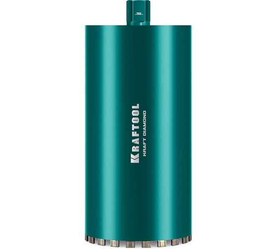 Изображение товара Алмазная коронка по железобетону KRAFTOOL Diamond 200 мм 29825-200