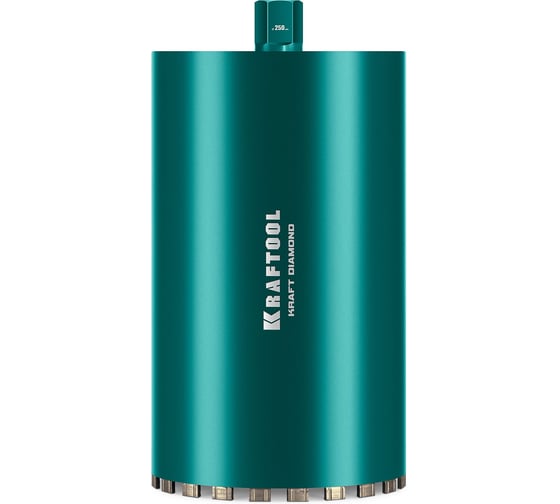 Изображение товара Алмазная коронка по железобетону KRAFTOOL Diamond 250 мм 29825-250