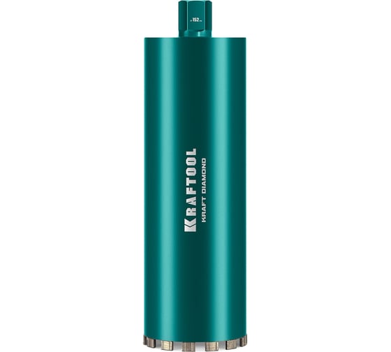 Изображение товара Алмазная коронка по железобетону KRAFTOOL Diamond 152 мм 29825-152