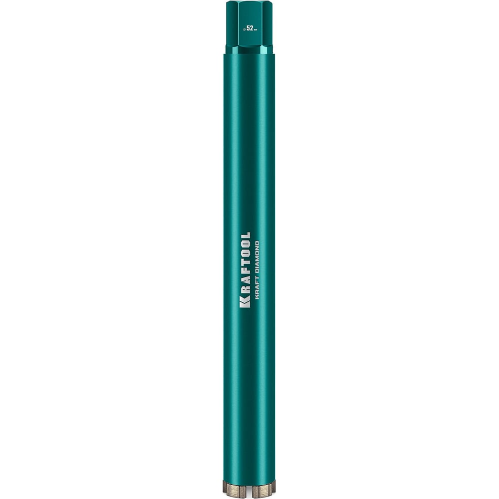 Изображение товара Алмазная коронка по железобетону KRAFTOOL Diamond 52 мм 29825-052