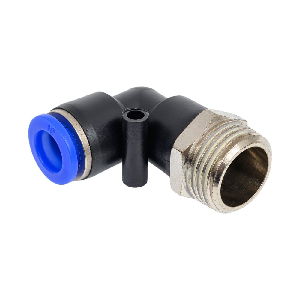 Изображение товара Фитинг угловой для пластиковых трубок Forsage 10 мм 1/2 наружная резьба