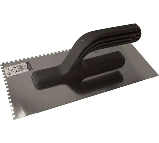 Изображение товара Гладилка зубчатая Deltaroll нержавеющая сталь, 130x280 зуб 10?10 мм G10280