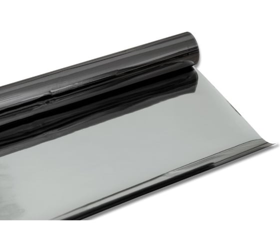 Изображение товара Светоотражающая статическая оконная пленка Delfa черный TM5-BC/S76