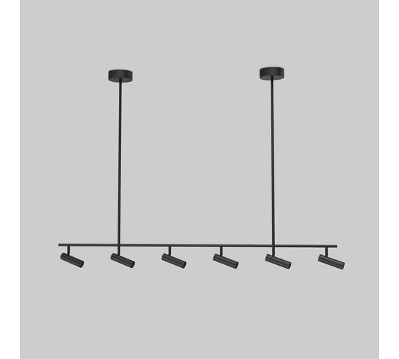Изображение товара Потолочный светодиодный светильник Eurosvet Epiphania 20252/6 LED черный a068798