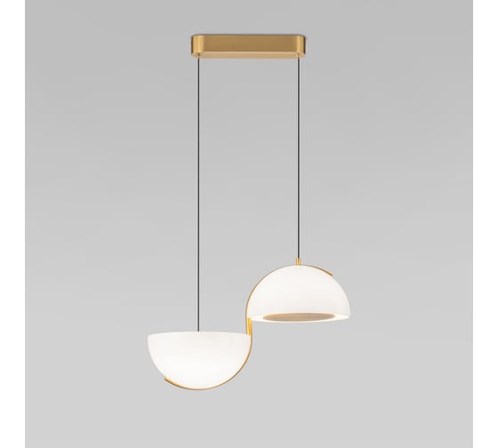 Изображение товара Подвесной светодиодный светильник Eurosvet Emisfero 50083/2 LED золото a069299