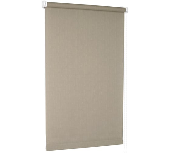 Изображение товара Рулонная штора Delfa Лен серый РБ СРШ-03-2404 120/160