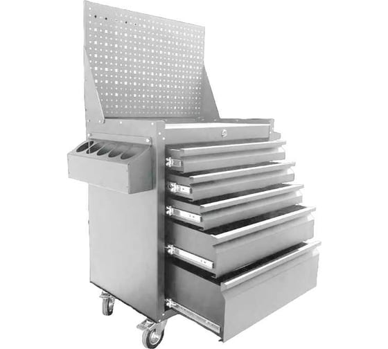 Изображение товара Инструментальная тележка Вертикаль ILIKPRO Премиум светло-серая SIDS-311.855.678.000.7035