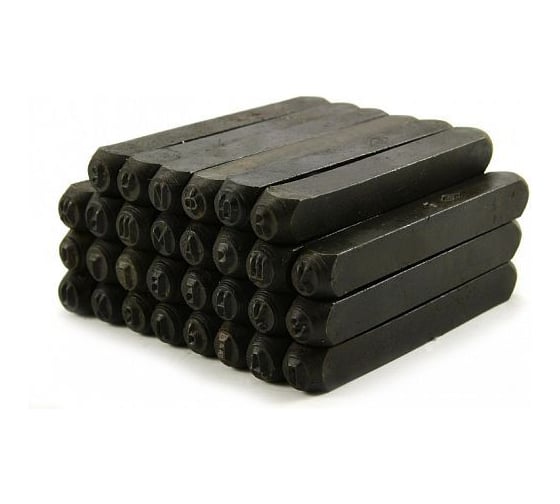 Изображение товара Клейма ручные буквенные стальные СИТОМО №4 п/э 7858-0123-01.02