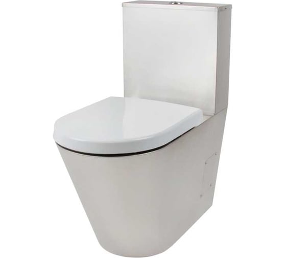 Изображение товара Унитаз-компакт антивандальный OCEANUS из нержавеющей стали 1-001(S) П102