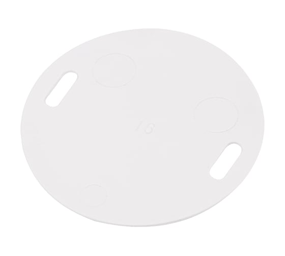 Изображение товара Бирка кабельная REXANT «У-135» круг, белая, 100 штук/упаковка 07-6235