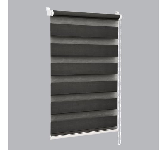 Изображение товара Рулонная штора Delfa Стандарт плюс антрацит РБ СРШ-01МК-45818 52(48)/160