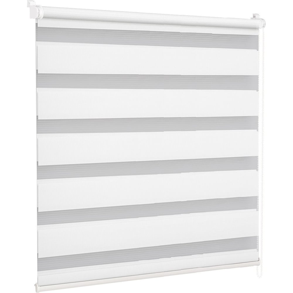 Изображение товара Рулонная штора Delfa день-ночь Стандарт белый D609 55/160