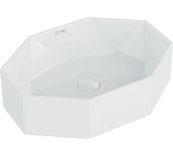 Изображение товара Умывальник мебельный Runo Cristallo (многоугольная) 00-00002560