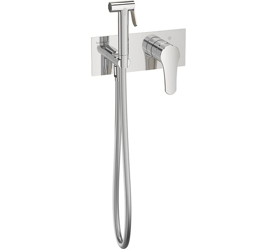 Изображение товара Встраиваемый смеситель c гигиеническим душем TESKA Elsa Pro, хром BTK6406