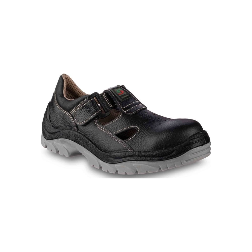 Изображение товара Кожаные полуботинки SCENDA URSUS РЕДГРЕЙ с защитой и перфорацией размер 47