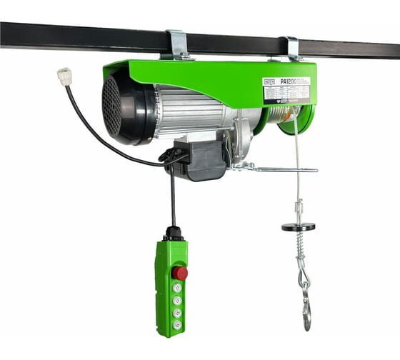 Изображение товара Мини таль электрическая комбинированная HITCH РА1200 600/1200кг 12/6м 220В SZ086110